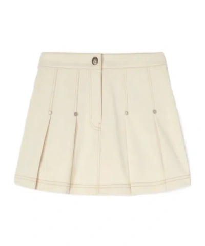 PALM ANGELS PALM ANGELS PLEATED MINI SKIRT