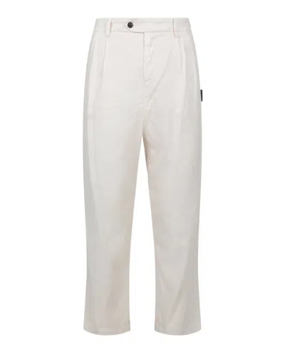 Palm Angels Pleated Pants In White