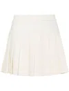 PALM ANGELS PLEATED SKIRT