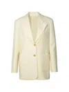 Palm Angels Pockets Blazer In Neutral