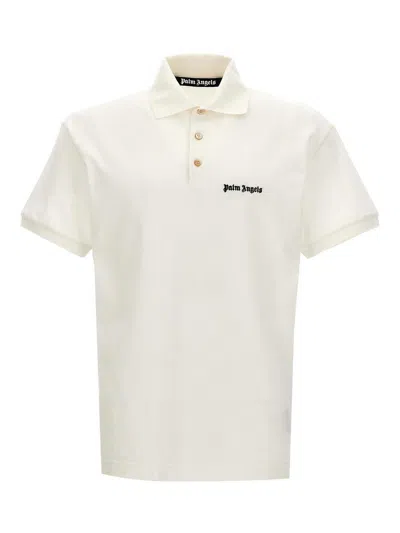 PALM ANGELS POLO - BLANCO