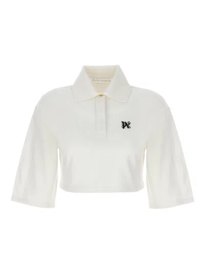 PALM ANGELS POLO - MONOGRAM
