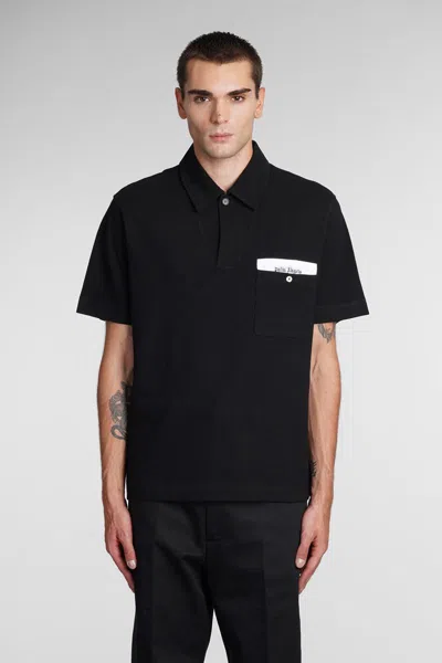 Palm Angels Polo In Black