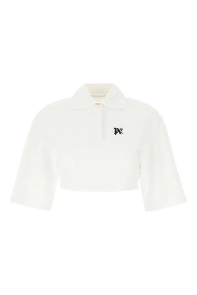 Palm Angels Polo In White