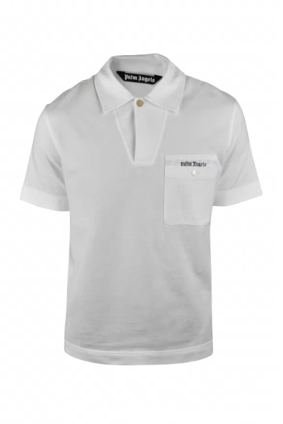 Palm Angels Polo In White