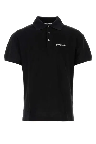Palm Angels Polo In Black