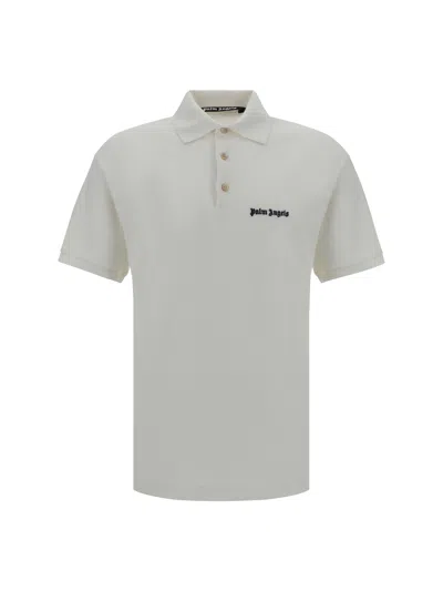 Palm Angels Classic Polo In White