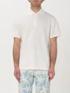 Palm Angels Polo Shirt  Men Color White In White
