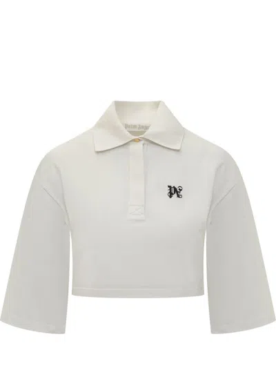 Palm Angels Polo Shirt With Logo