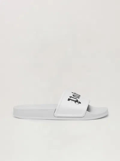 Palm Angels Pool Slider In White