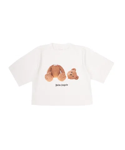 Palm Angels Pop Pa Bear T-shirt In White