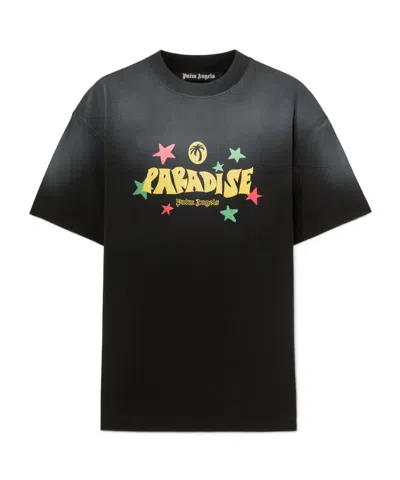 PALM ANGELS PALM ANGELS PARADISE CREW NECK T-SHIRT