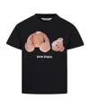 Palm Angels Print T-shirt In Black