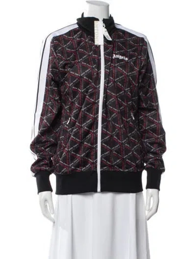 Pre-owned Palm Angels Printed Bomber Jacket W/ Tags In Multi