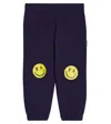 Palm Angels Printed Cotton Jersey Sweatpants In Multicoloured