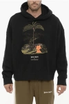 Palm Angels Enzo From The Tropics Hoodie In Black