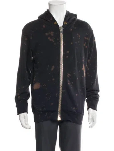 Pre-owned Palm Angels Printed Jacket In Black