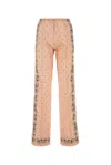Palm Angels Printed Linen Blend Pant