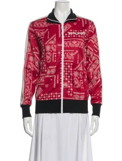 Pre-owned Palm Angels Printed Performance Jacket In Multi