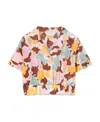 Palm Angels Printed Short-style Shirt In Pink