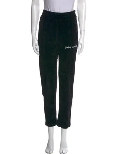 Pre-owned Palm Angels Printed Straight Leg Pants In Multi