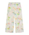Palm Angels Printed Trousers In White