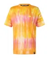 Palm Angels Printed T-shirt In Yellow