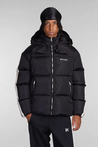 Palm Angels Puffer In Black Polyamide