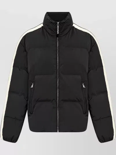 Palm Angels Puffer Jacket In Black
