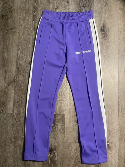 Pre-owned Palm Angels Purple Track Pants