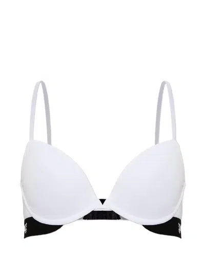 Palm Angels Push-up Bra In White