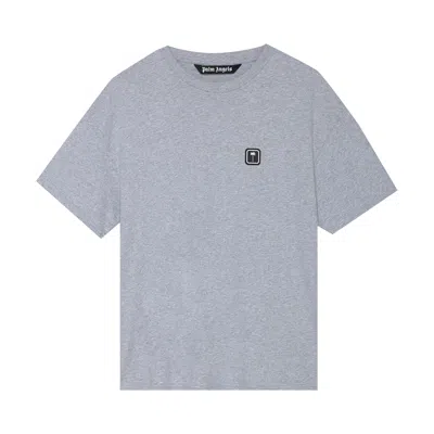 Pre-owned Palm Angels Pxp Classic Tee 'grey/white'