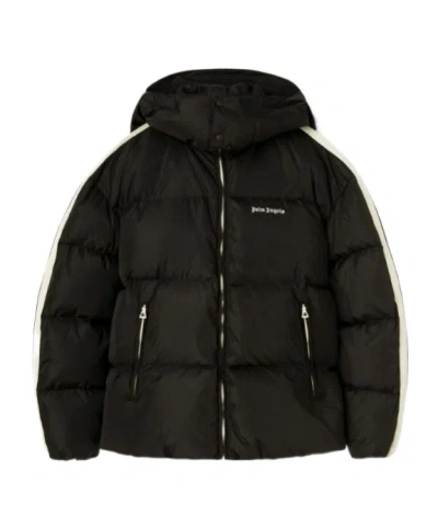 PALM ANGELS PALM ANGELS LOGO EMBROIDERED PADDED TRACK JACKET