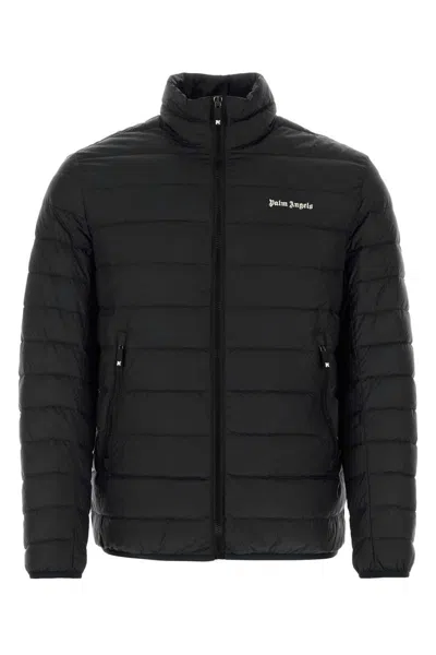 PALM ANGELS PALM ANGELS LOGO 100 GR DOWN JACKET