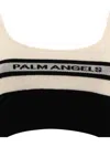 PALM ANGELS PALM ANGELS 'RACING' IVORY WOOL TOP