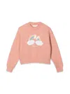 Palm Angels Rainbow Cotton-jersey Sweatshirt 4-12 Years In Pink