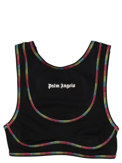 PALM ANGELS PALM ANGELS 'RAINBOW MIAMI' SPORTY TOP