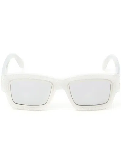 Palm Angels Raymond Square-frame Sunglasses In White