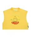 Palm Angels Record-print T-shirt In Black