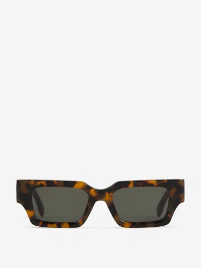 Palm Angels Rectangular Sunglasses In Carey