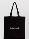 Palm Angels Rectangular Tote Bag Logo Design In Black