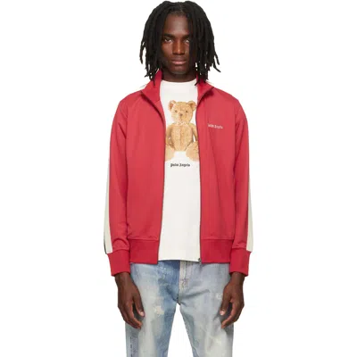 Palm Angels Red Classic Logo Track Jacket