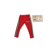 PALM ANGELS RED MINI TRACK KEYCHAIN