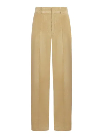 Palm Angels Regular & Straight Leg Pants In Nude & Neutrals