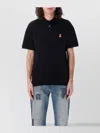 Palm Angels Bear In Mind Polo Shirt In Black