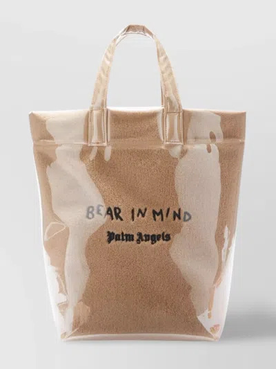 PALM ANGELS REMEMBER BEAR TOTE BAG