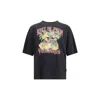 Palm Angels Rest In Palm Cotton T-shirt In Black