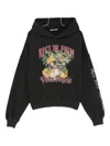 Palm Angels Rest In Palm Loose Hoodie In Black
