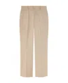 Palm Angels Men's Flared Trousers In Nude