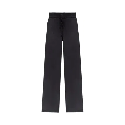 Pre-owned Palm Angels Reversed Waistband Chino Pant 'black/white' | Women's Size Xs